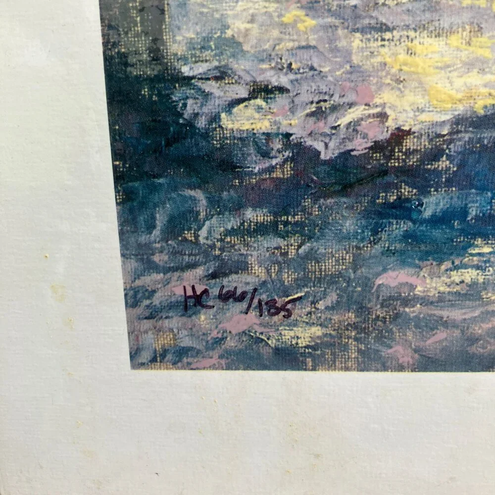 "Le Pont du Palais de Justice" by Andre Bardet Seriolithograph - Picture 5 of 8